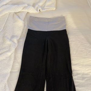 PINK yoga pants, flare leggings